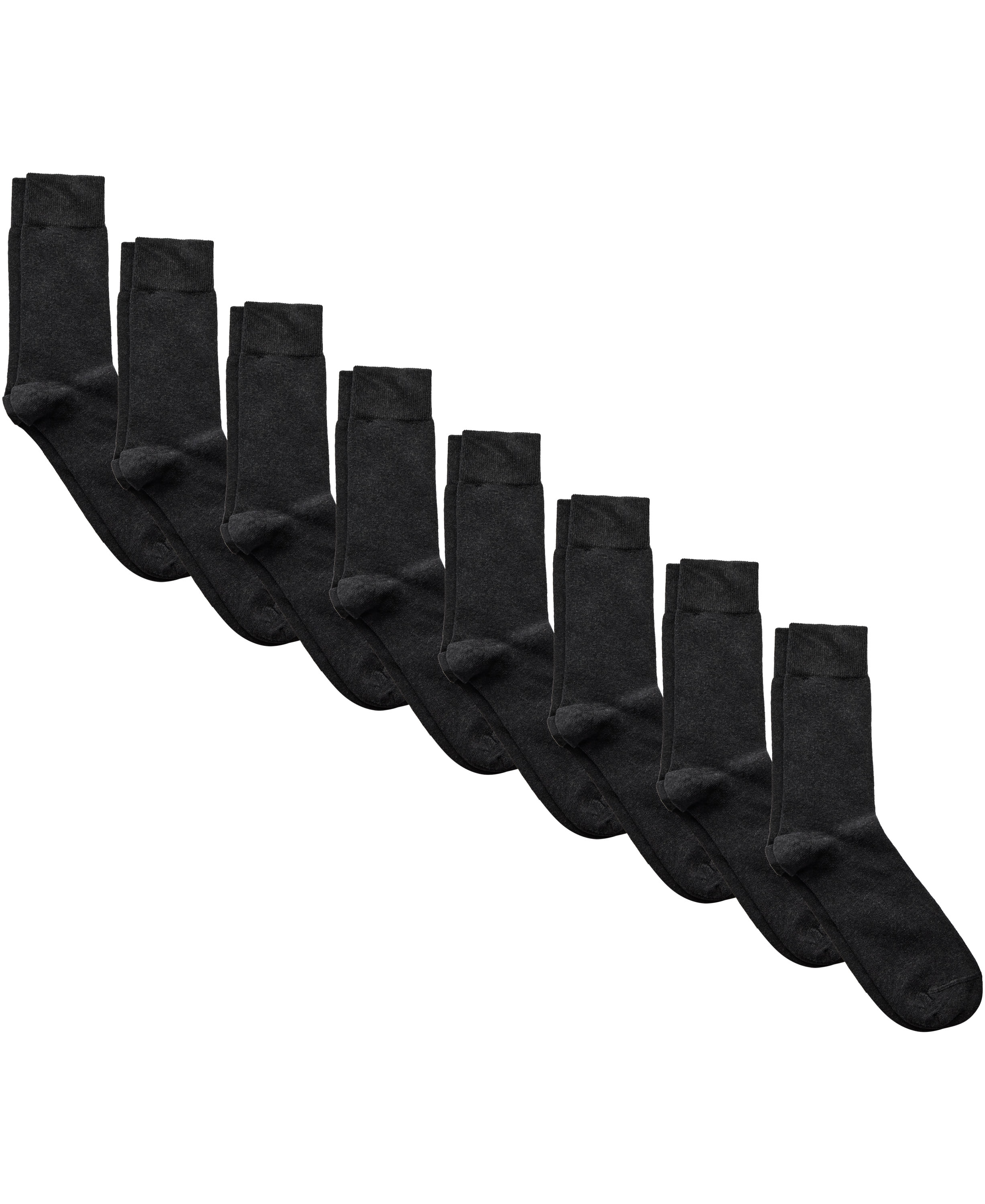 Mens Plain Sock 8 pk