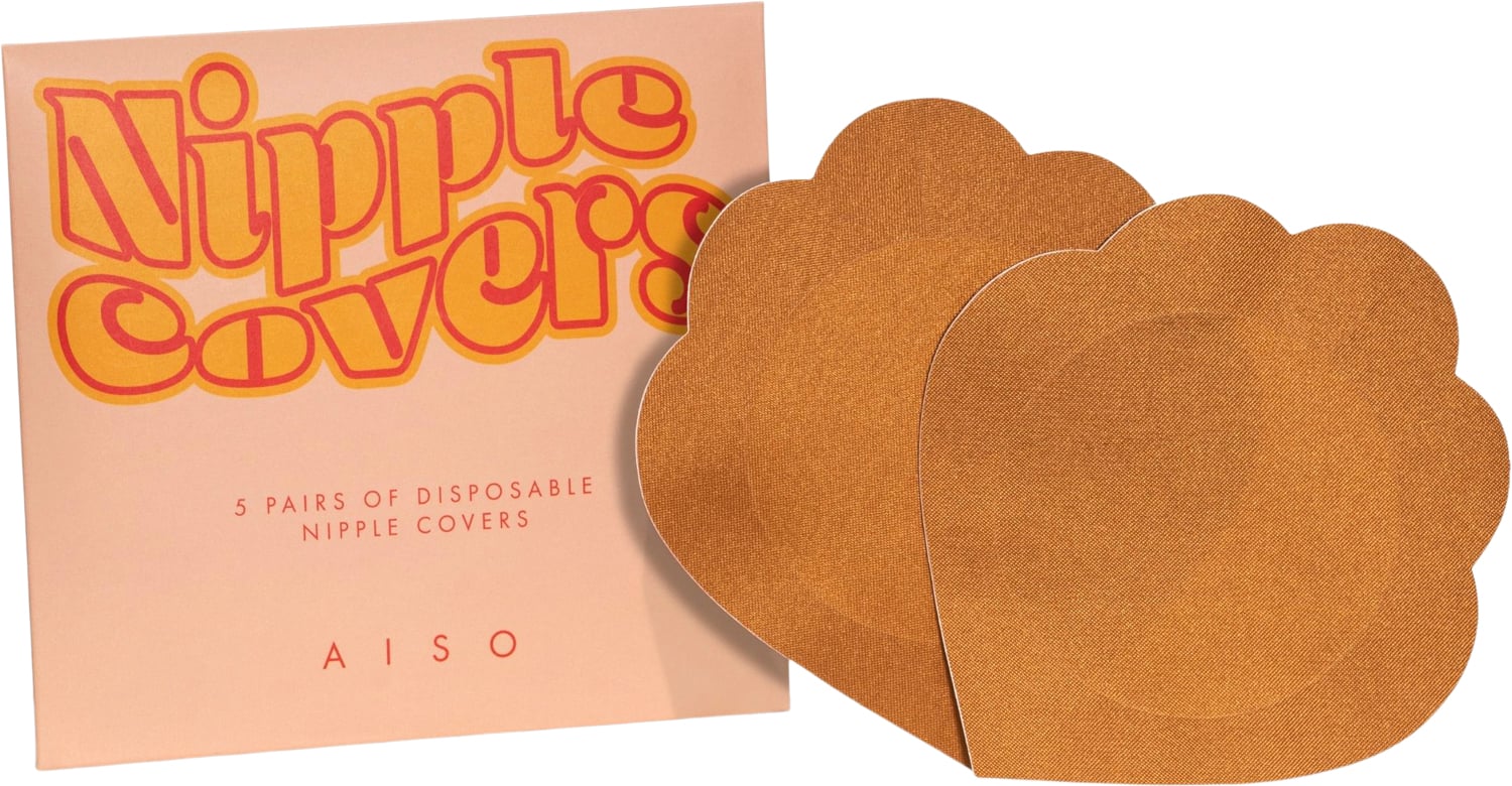 Aiso Nipple Covers Peach Cino