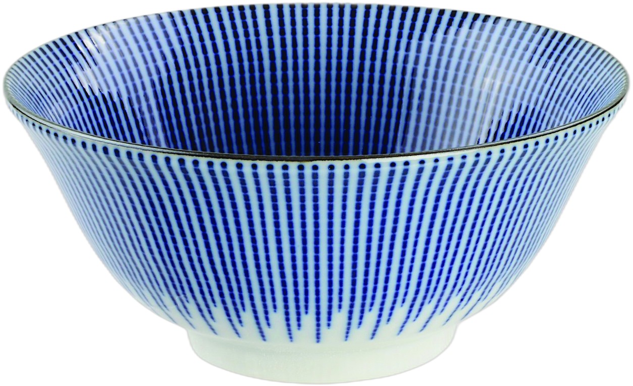 Mixed Bowls 14.8x6. 8cm Bl/wh