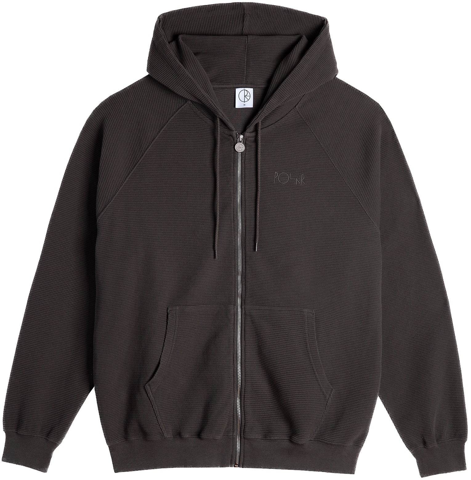 Waffle Zip Hoodie