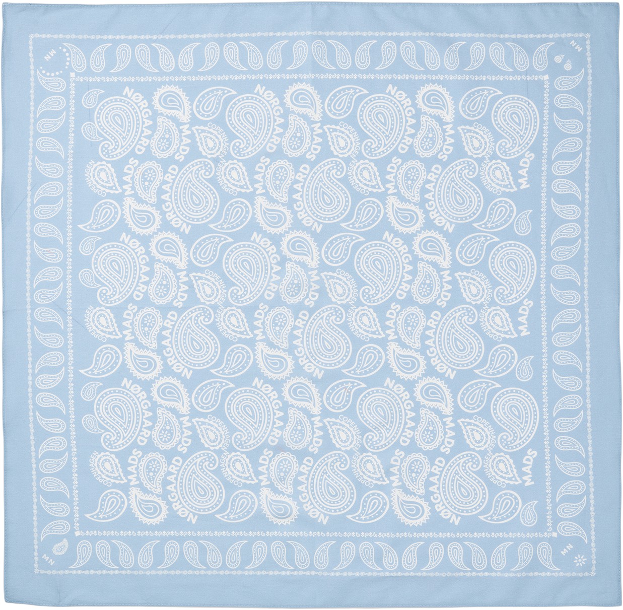 Soft Cotton Paisley Scarf Solid