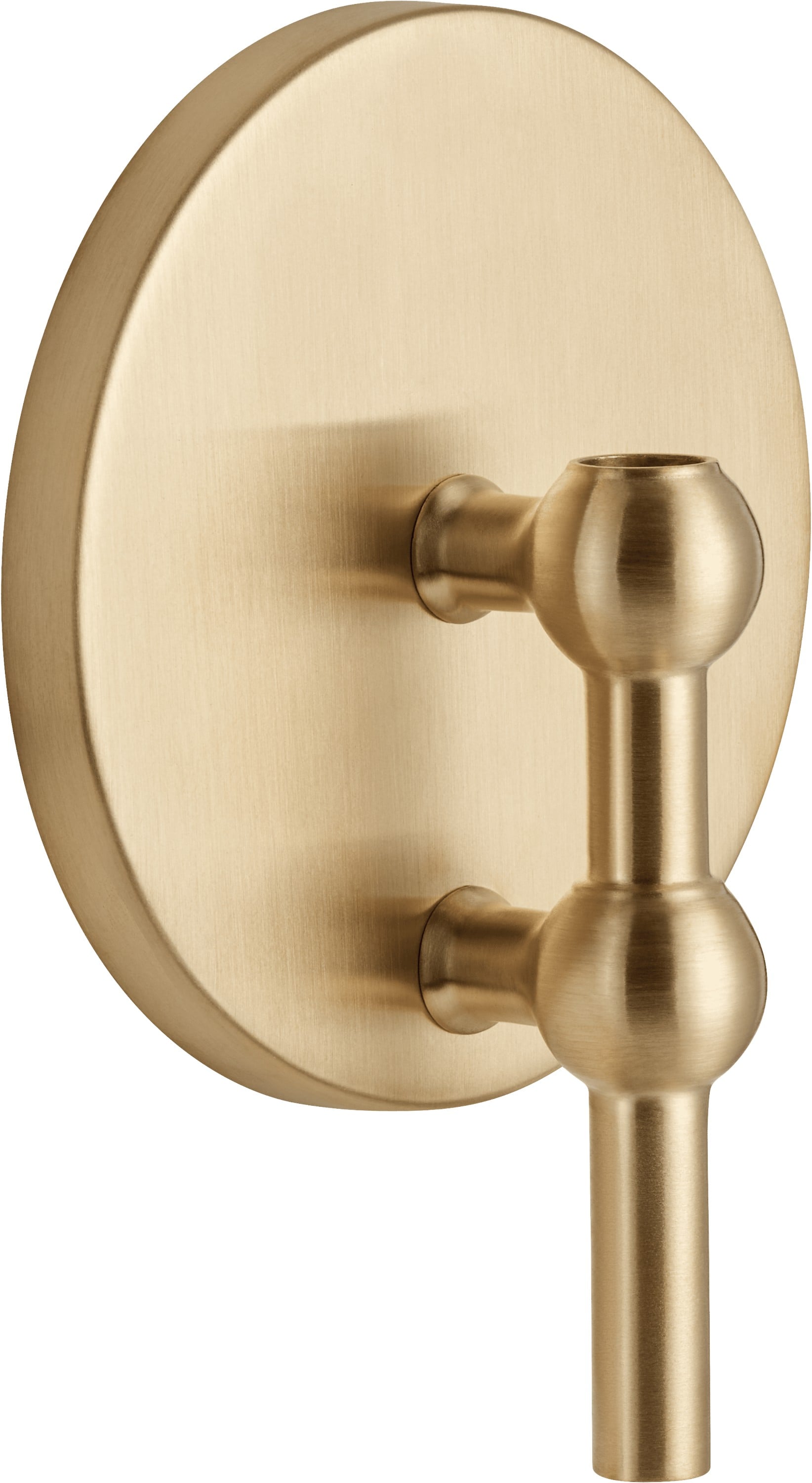 Stoff Nagel Wall Hanger Brushed Brass