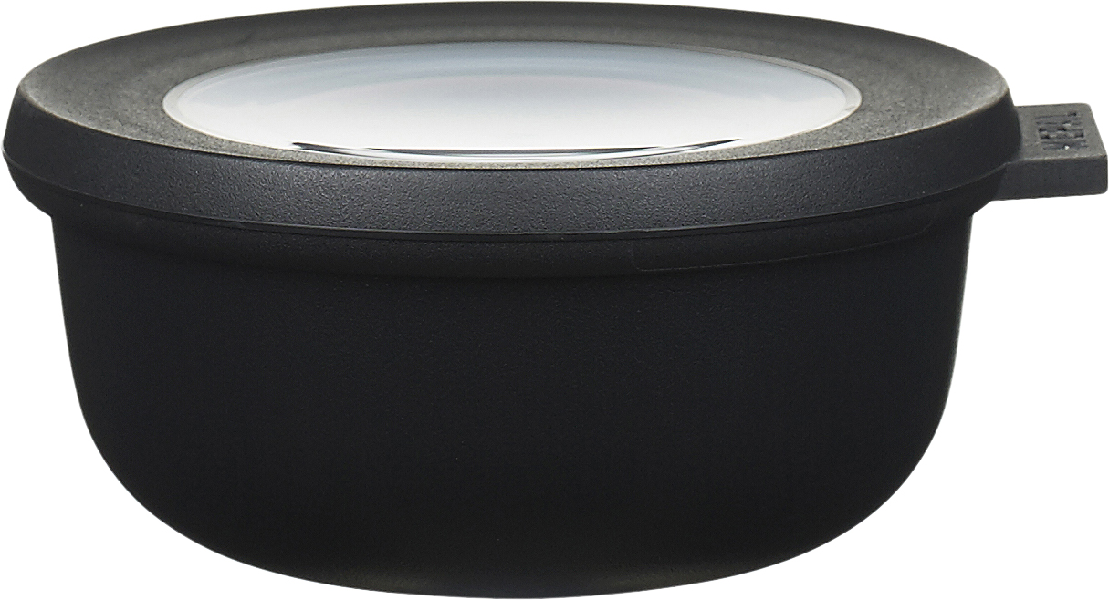 Skål M/låg Cirqula 350 Black