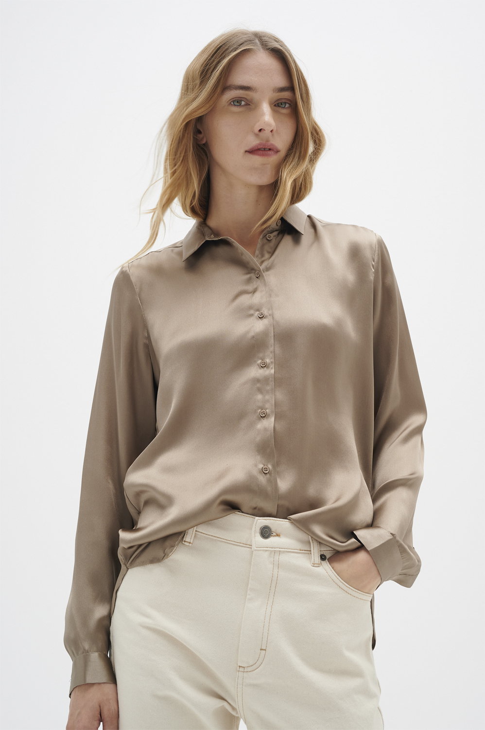 Leonore Shirt Premium 100% Silk
