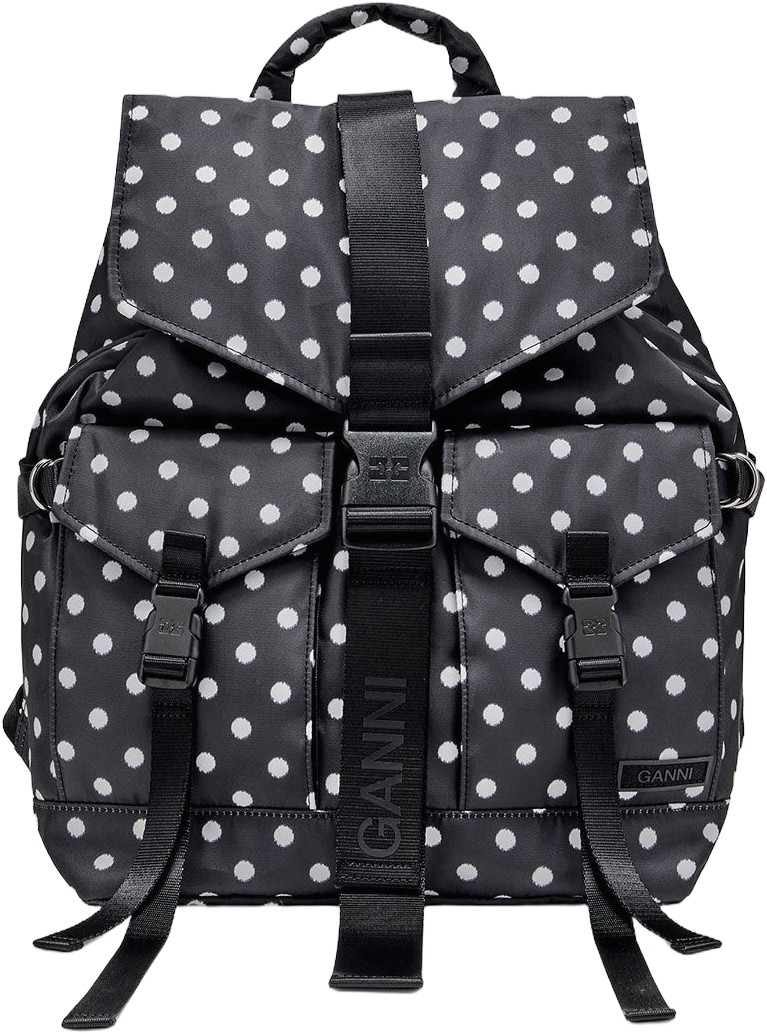 Retech Printed Nylon Backpack