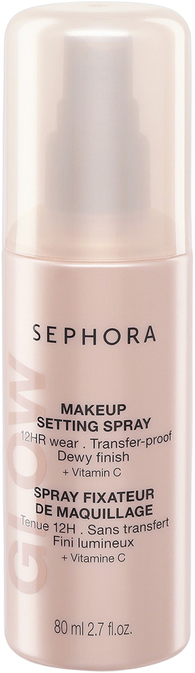 Glow Makeup Setting Spray 12 Timers Hold, Ingen Overførsel, Lysende