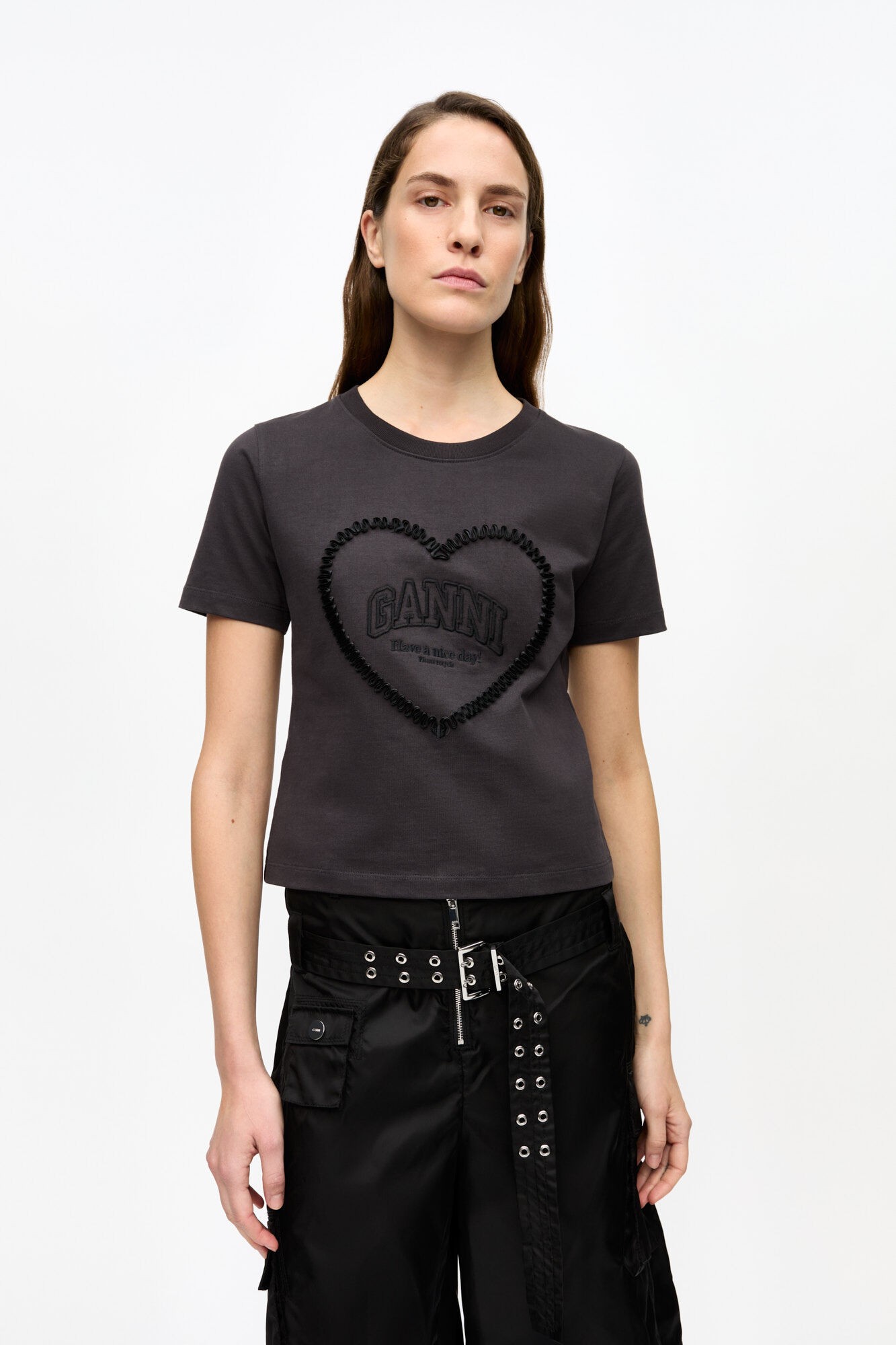 Heavy Cotton Heart Tshirt
