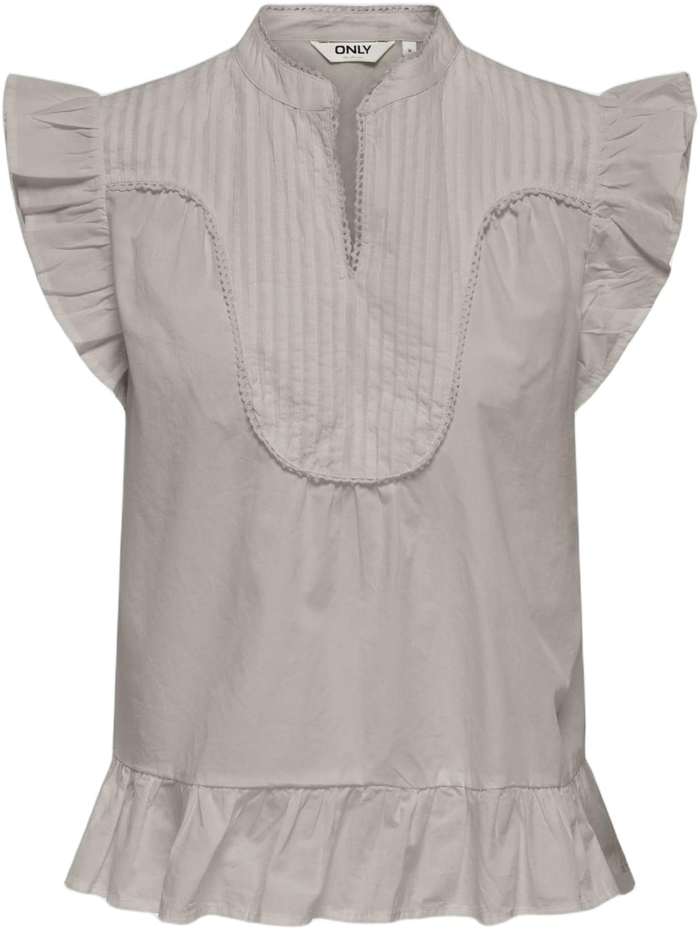 Onladda S/L Vneck TOP EX WVN