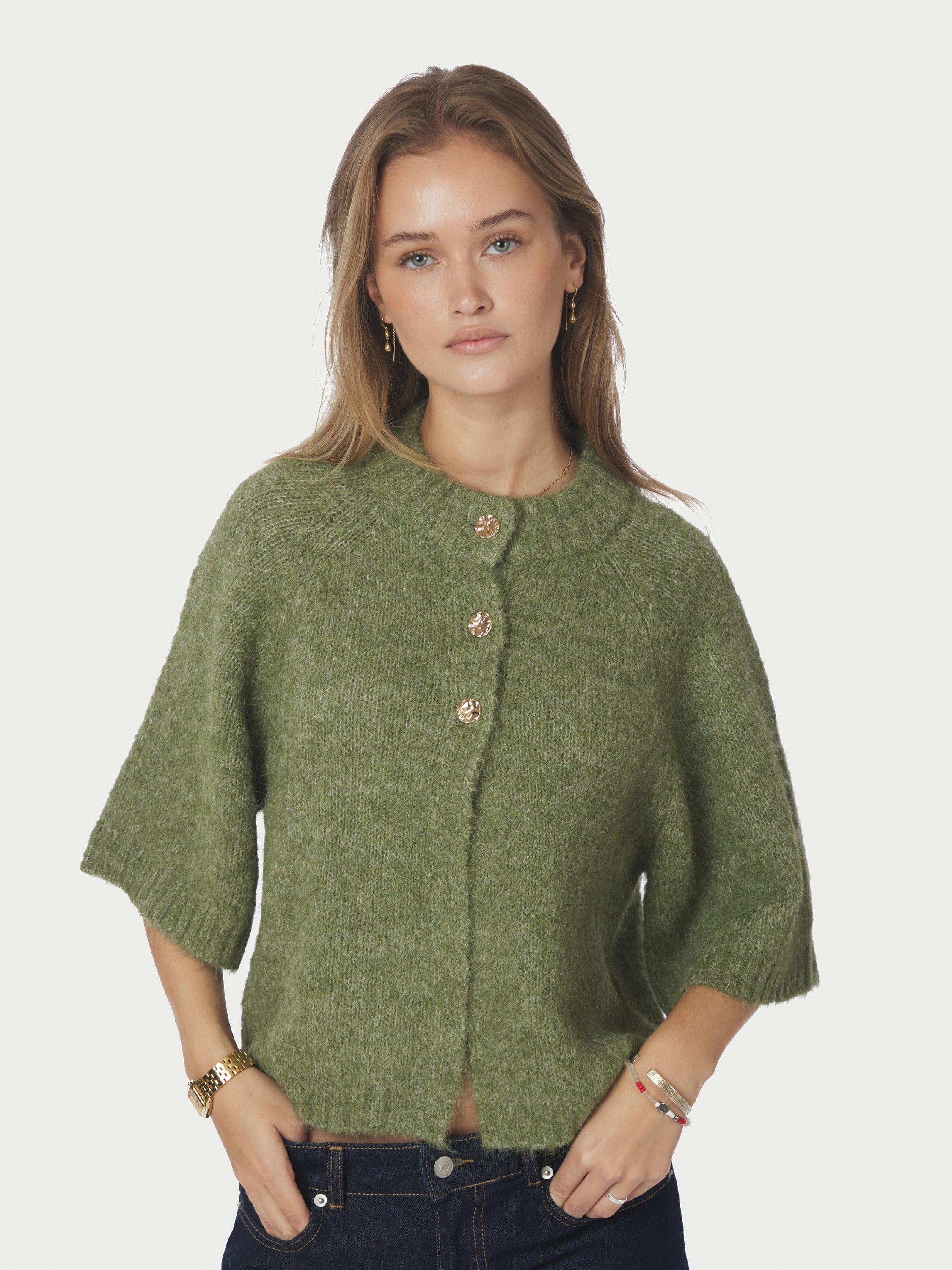Benuta Fluffy Knit Cardigan