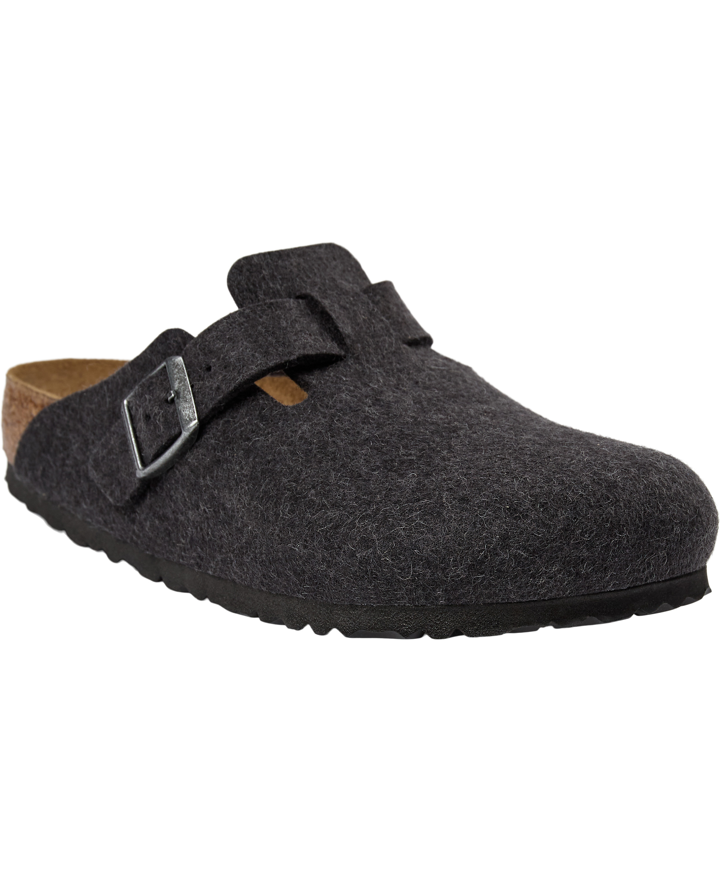 Birkenstock Boston FE Anthrazit 39 Kvinde Grå Sko