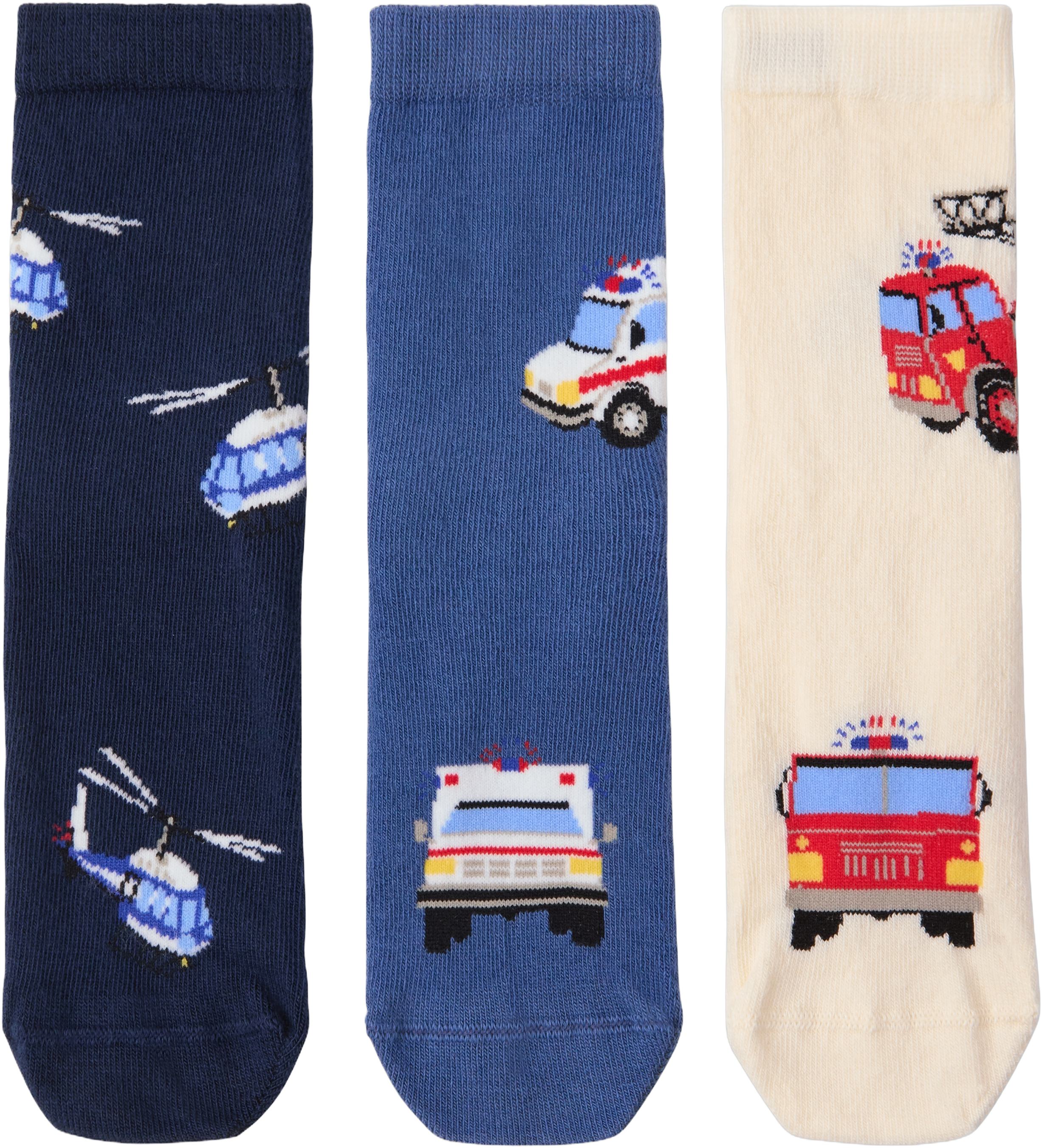 3pack Comfy Socks in Different col
