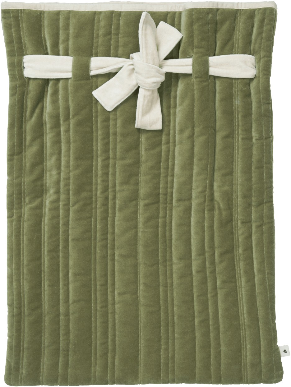 Vari Quilted Sack Velvet - Khaki