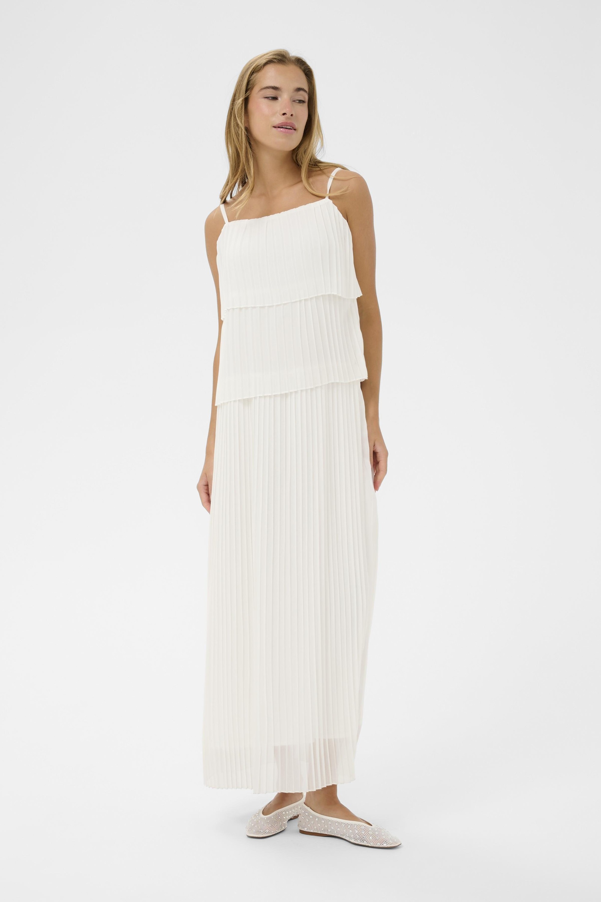 Kakiera PlissÃ© Dress