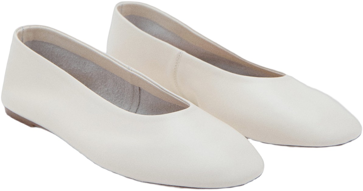 Leather Ballet Flats