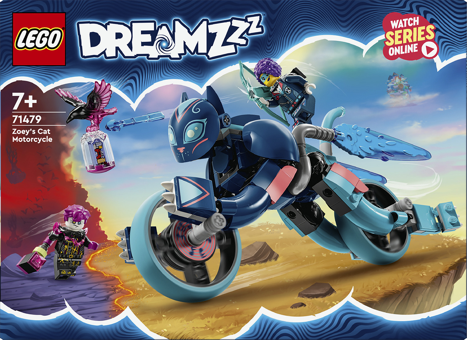 Zoeys Kattemotorcykel 71479