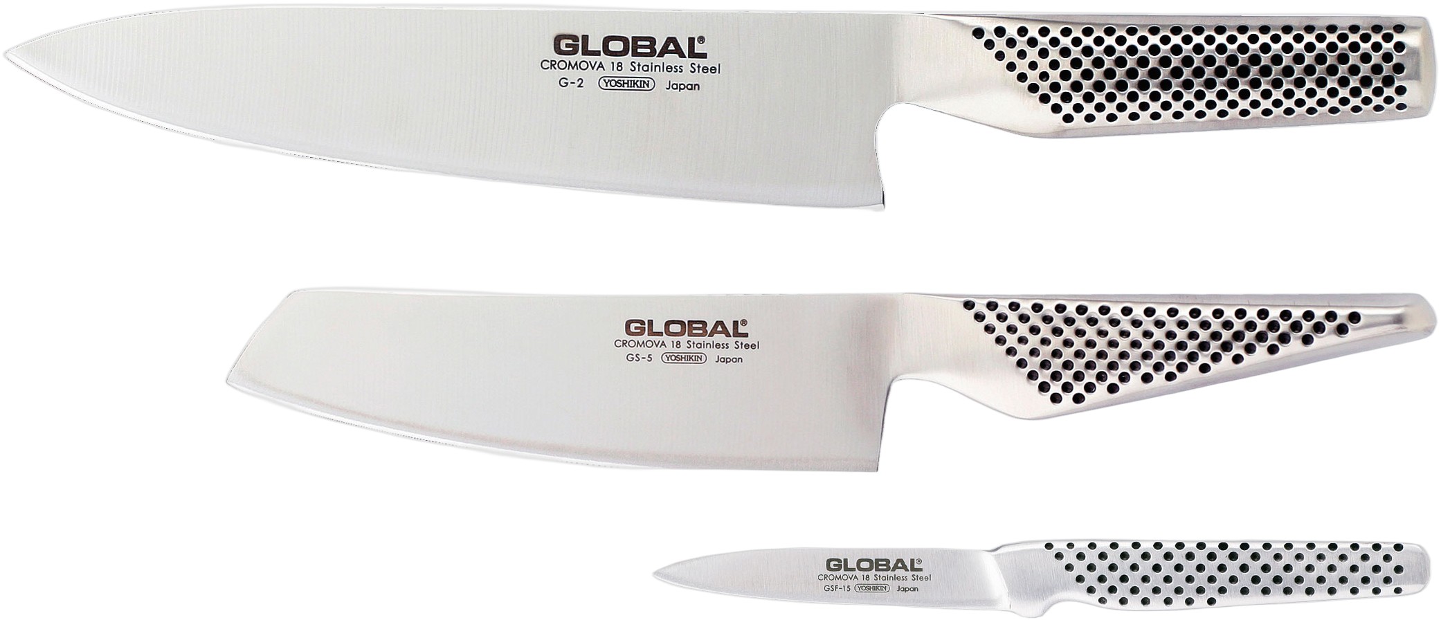 Knivsæt 3dele G-2, Gs-5 , Gsf-15