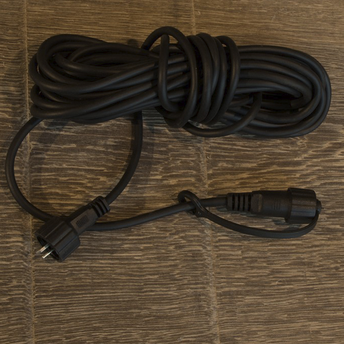 Lucas Extension Cord, Black