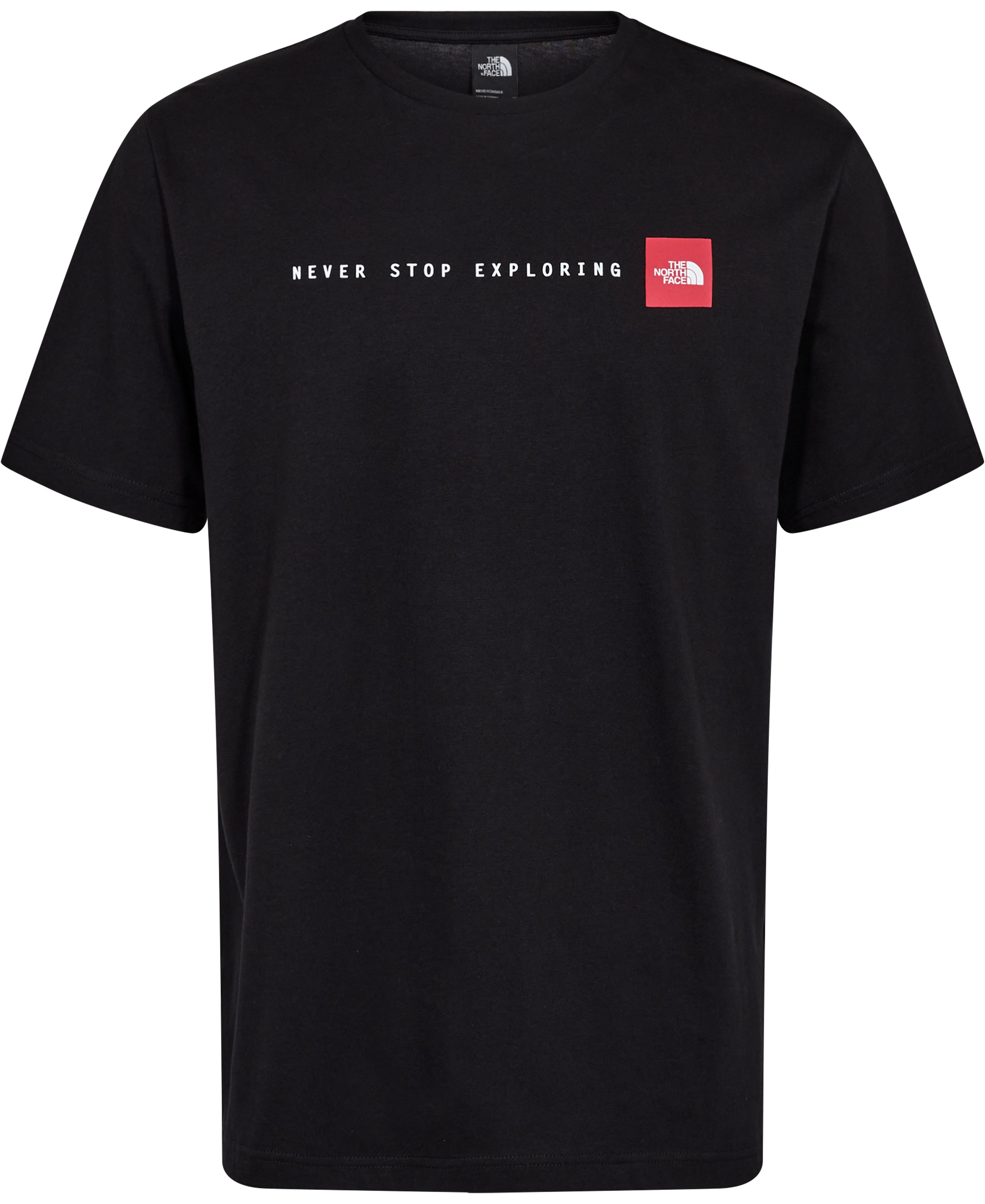 M S/s Never Stop Exploring Tee Tnf