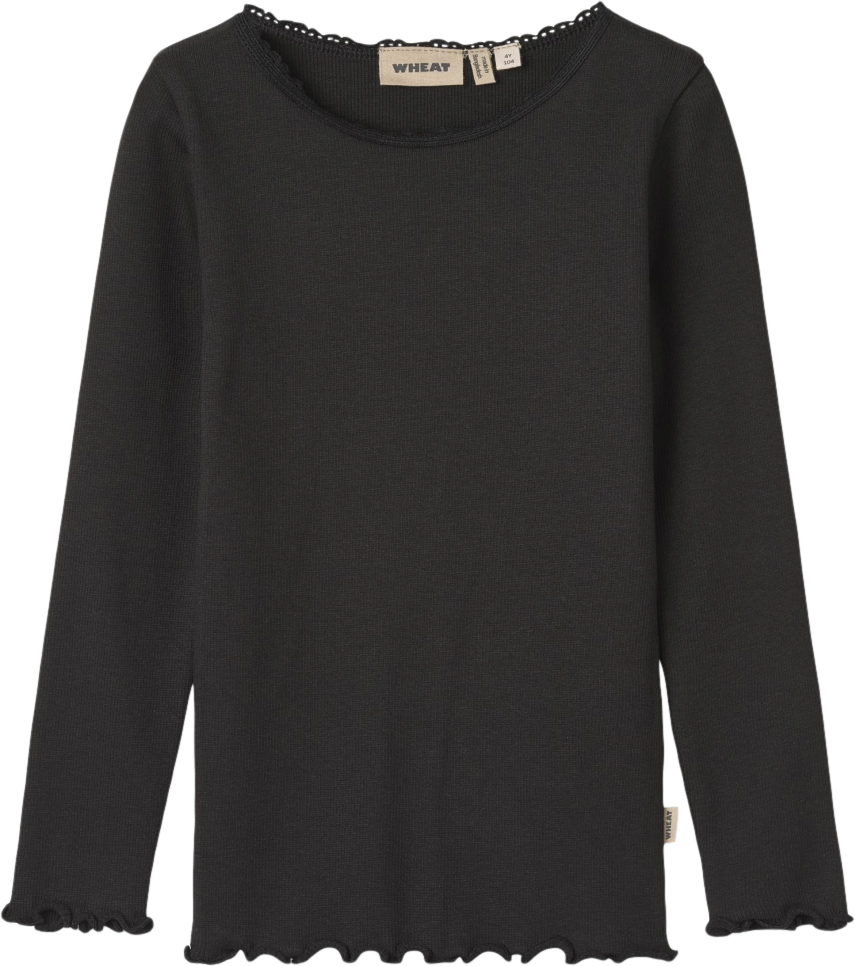 Langærmet Rib Tshirt Reese