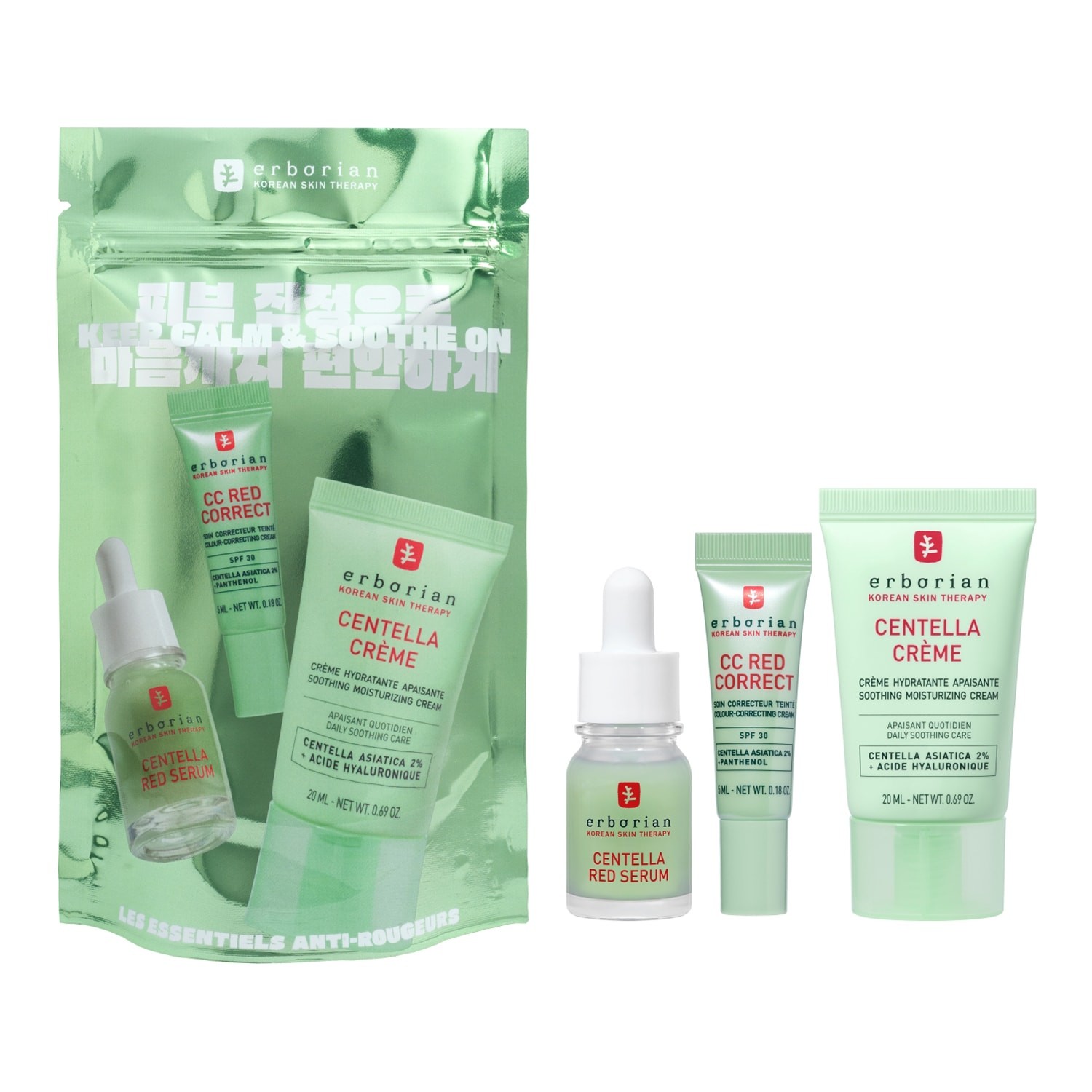 Redness Rescue Power kit Ansigtsplejesæt
