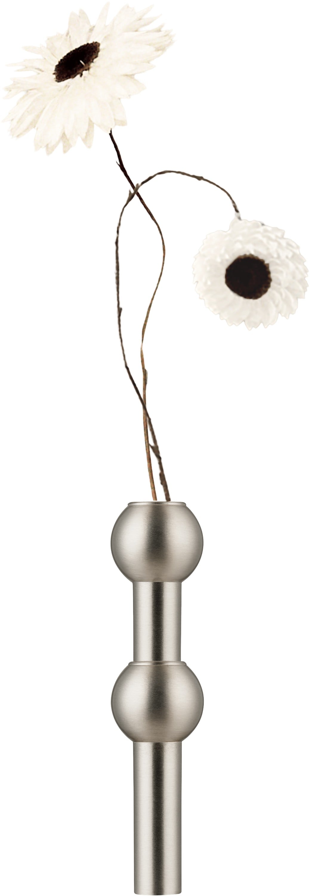 Stoff Nagel Vase Brushed Chrome