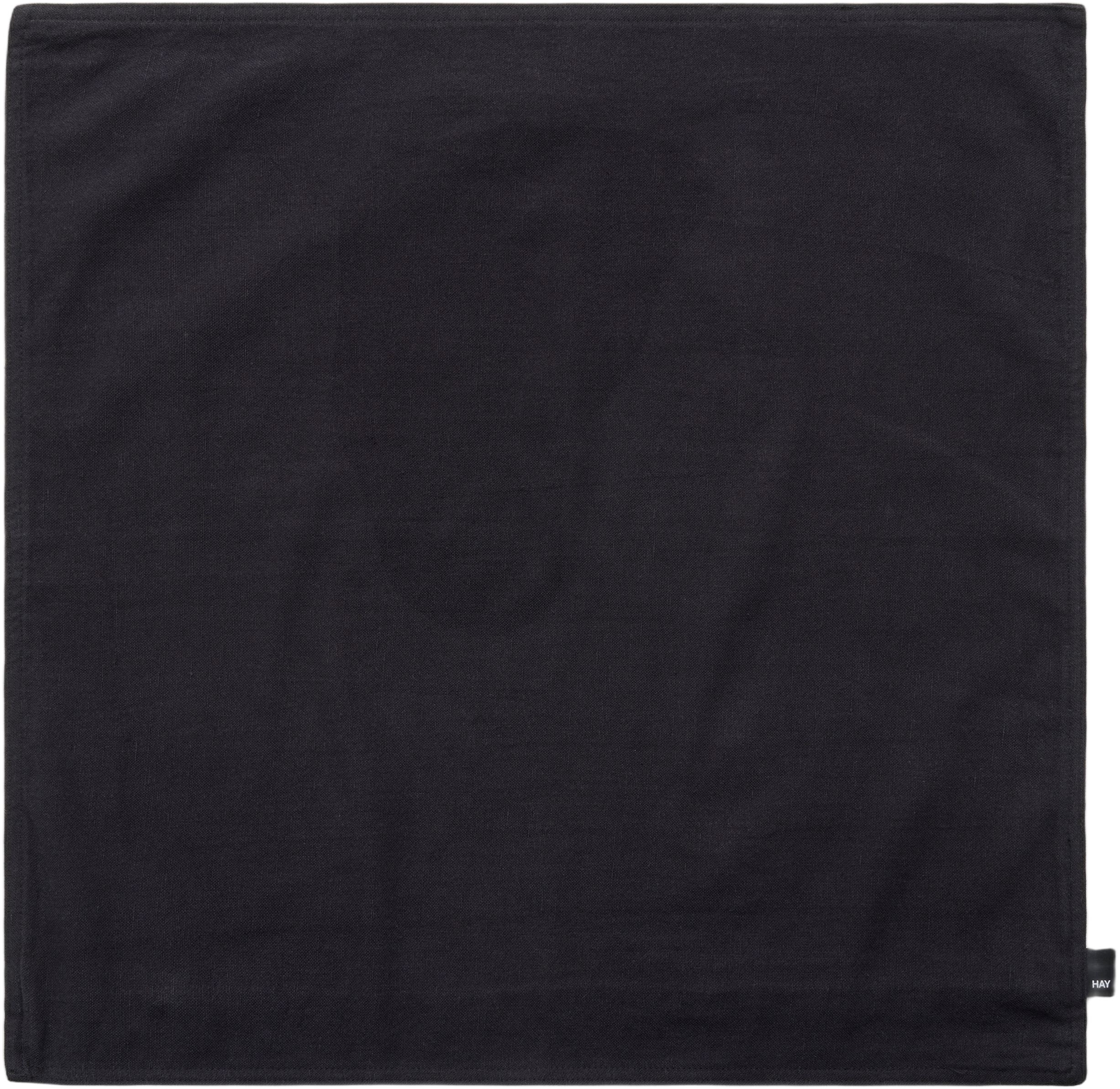 Linen Cushion Cover60 x 60-blue, Black - DKK 337 - Spar 25%