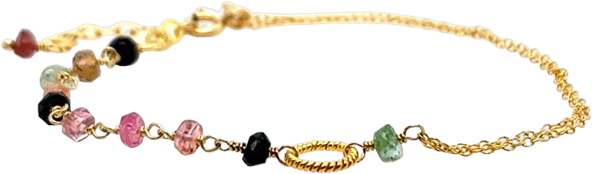Sissi Tormaline Bracelet Gold
