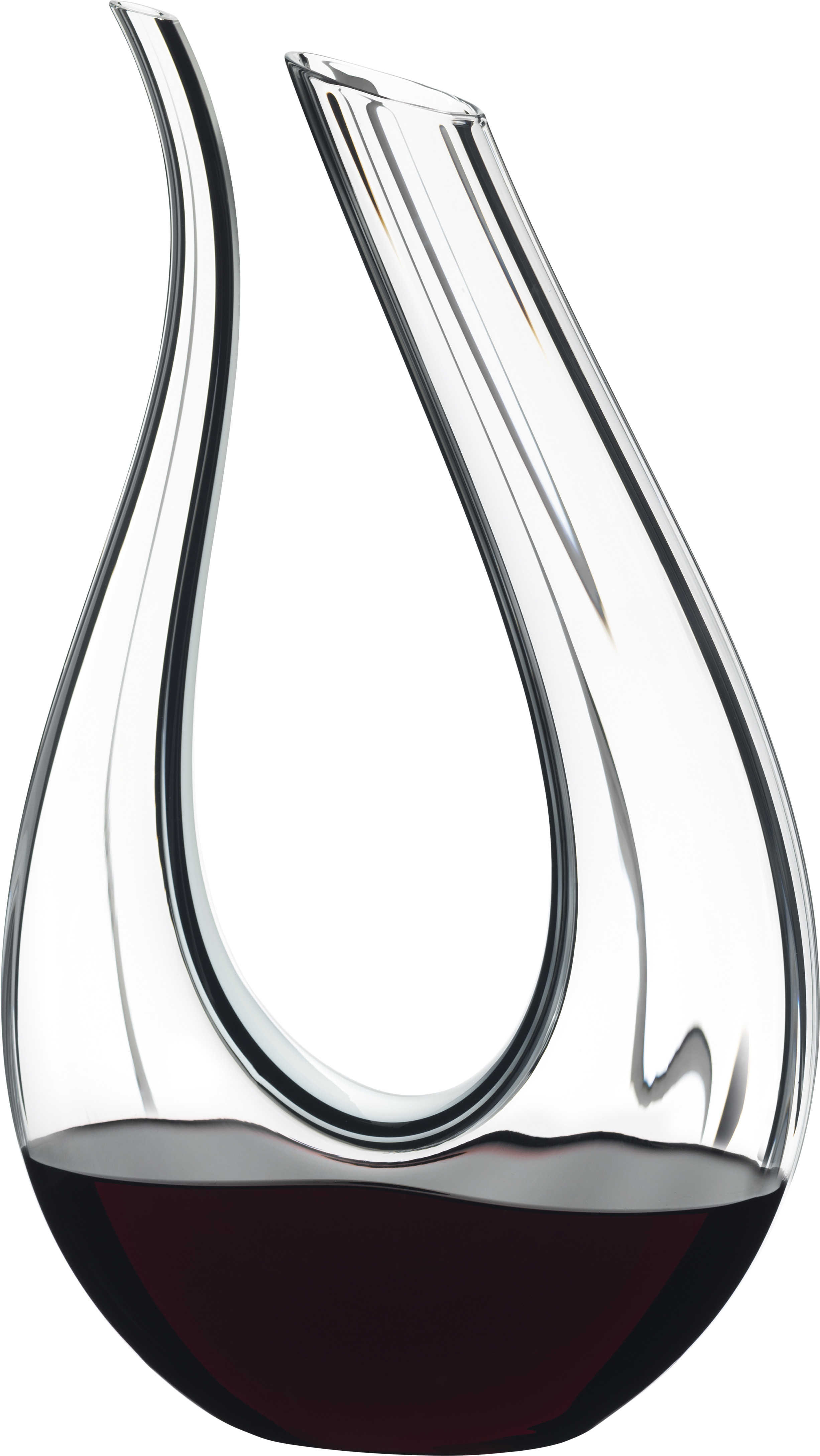 Decanter Amadeo Fatto Mano Black White Black 1756