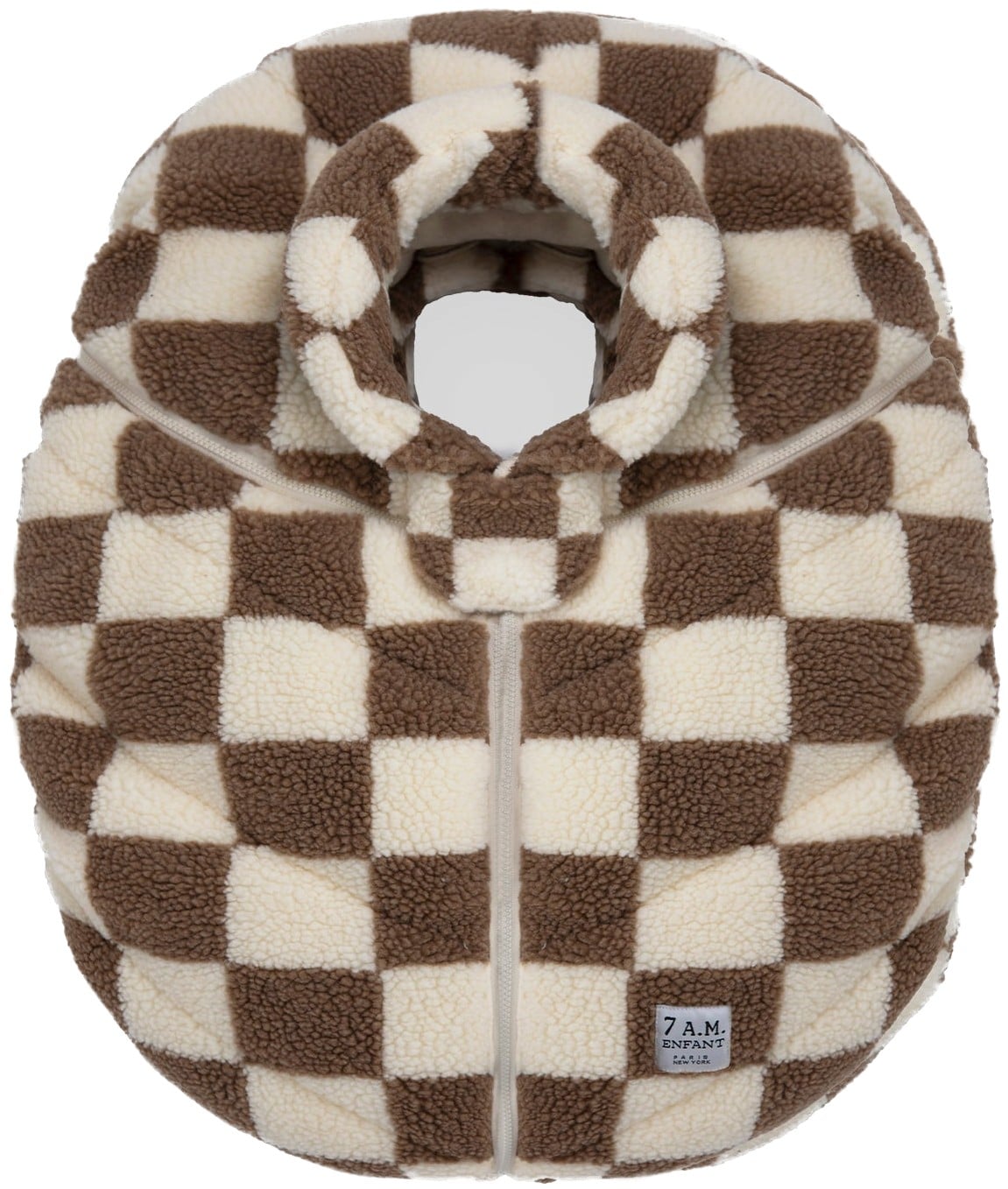 Car Seat Cocoon Checker Berber