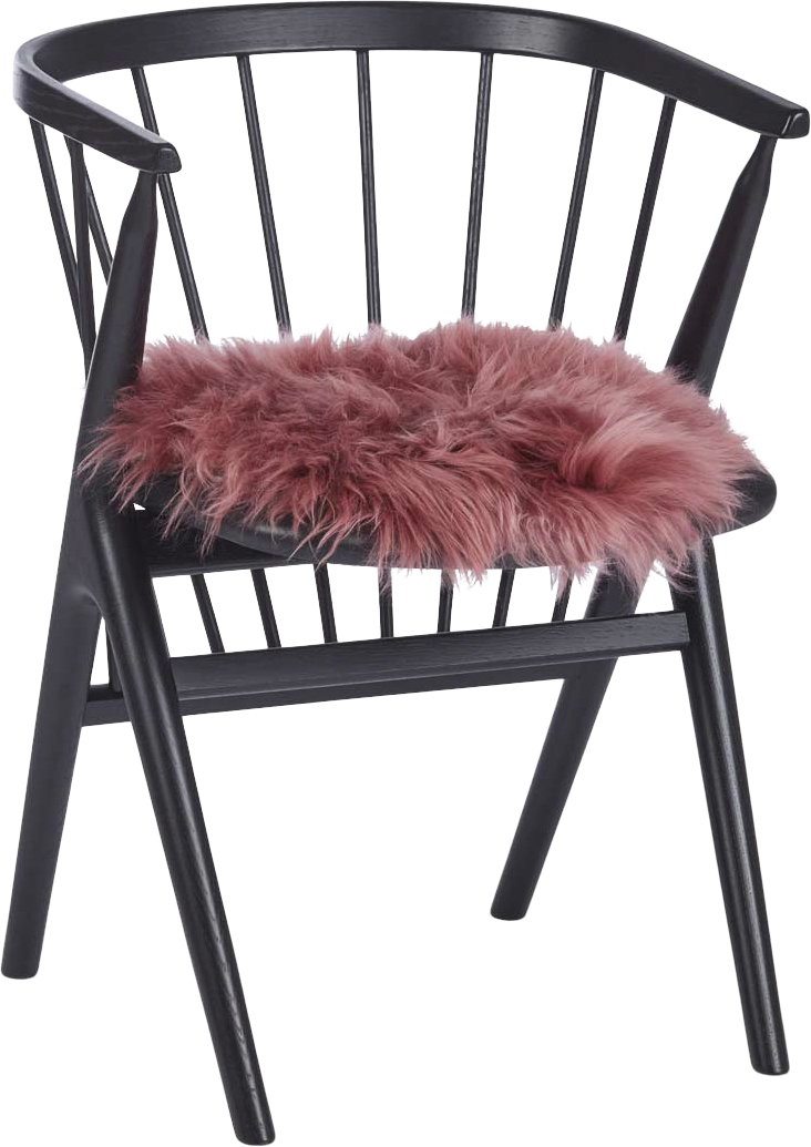 New Zealand Sheepskin, Seat Cover, Longwool, Round 38cm