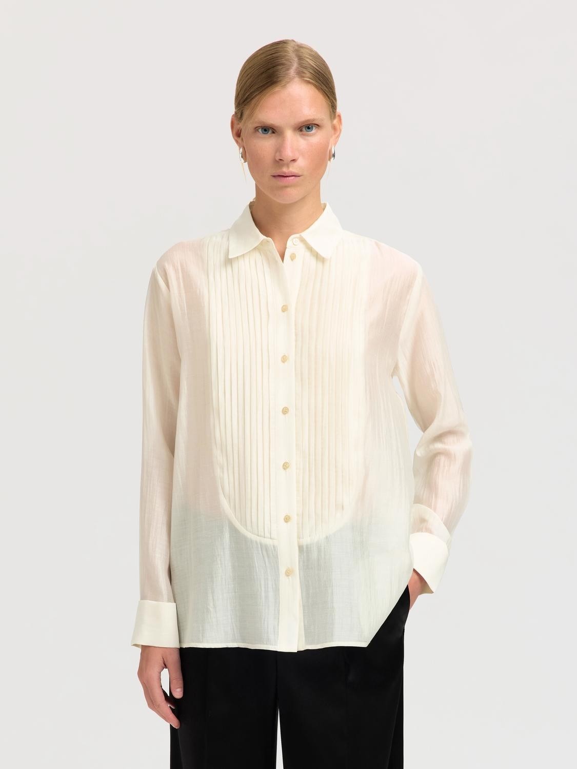 Slfiris Relaxed LS Shirt B