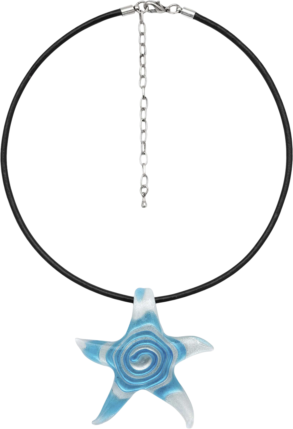 Spirit Necklace / Light Blue Star