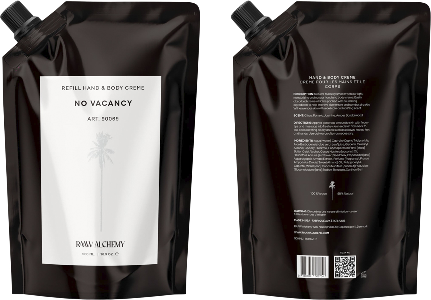 Hand & Body Creme Vacancy Refill