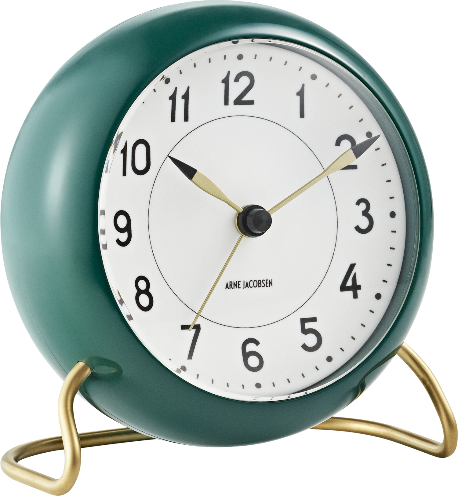 Station Bordur Grøn/hvid, Ø 11 cm, Alarm