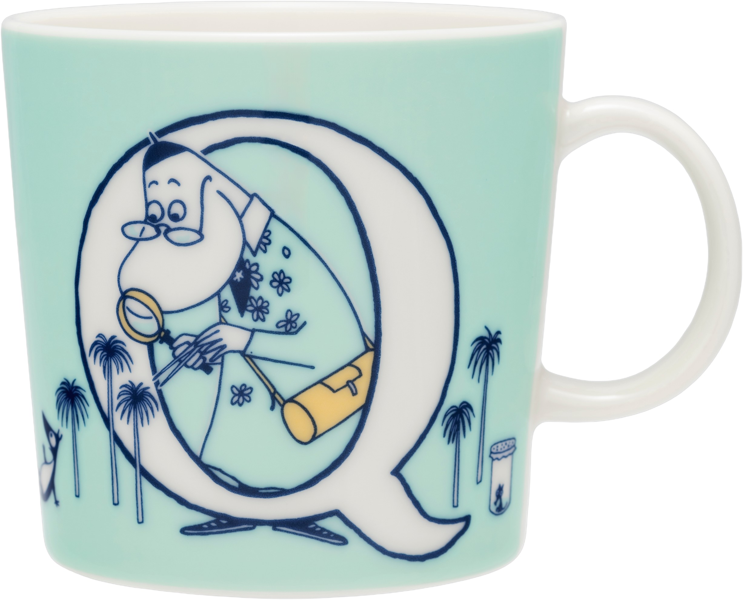Moomin Arabia 40cl Krus ABC: Q