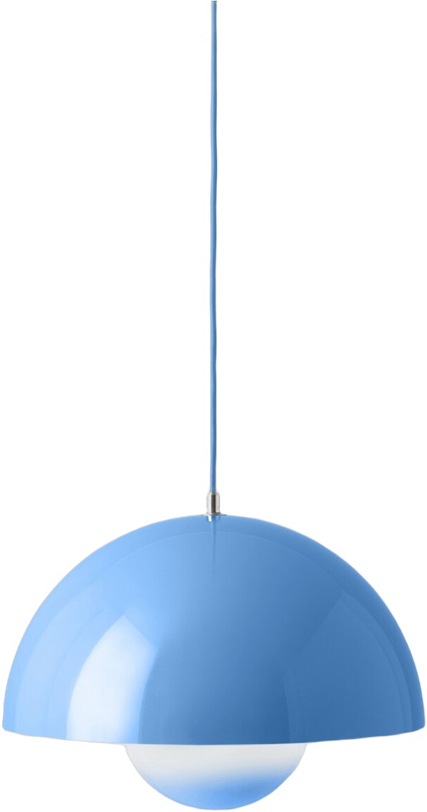 Flowerpot Pendant VP7, Swim Blue