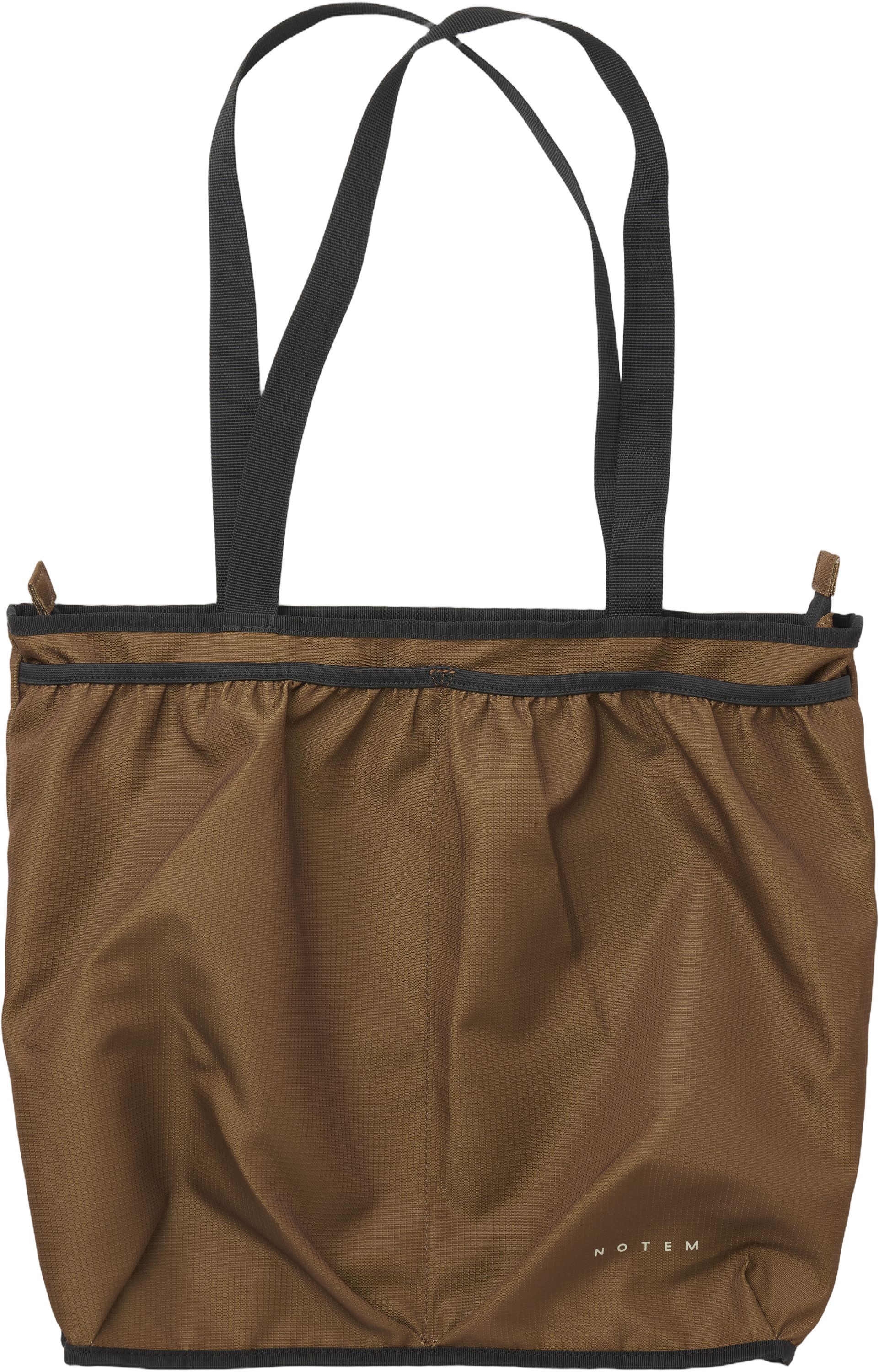 Luna Nylon bag With Pockets, Brown - DKK 284 - Spar 25%