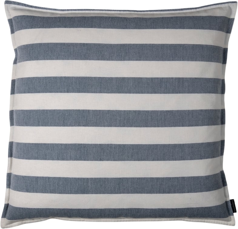 Pude M/fyld Strib 50x50 Bomuld