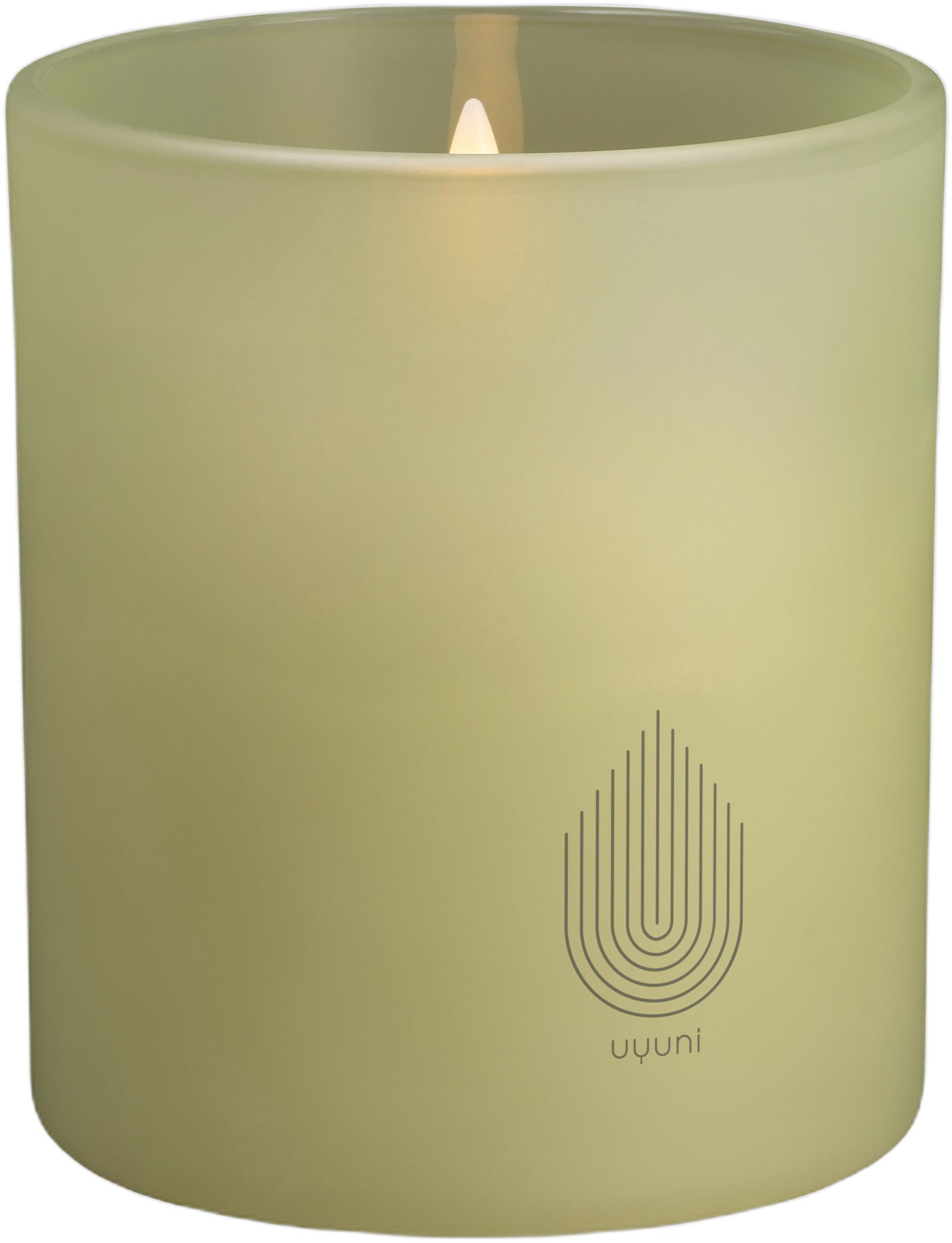 Glass Candle, Light Green Leaf, 9,2x10,2 cm - DKK 239 - Spar 20%