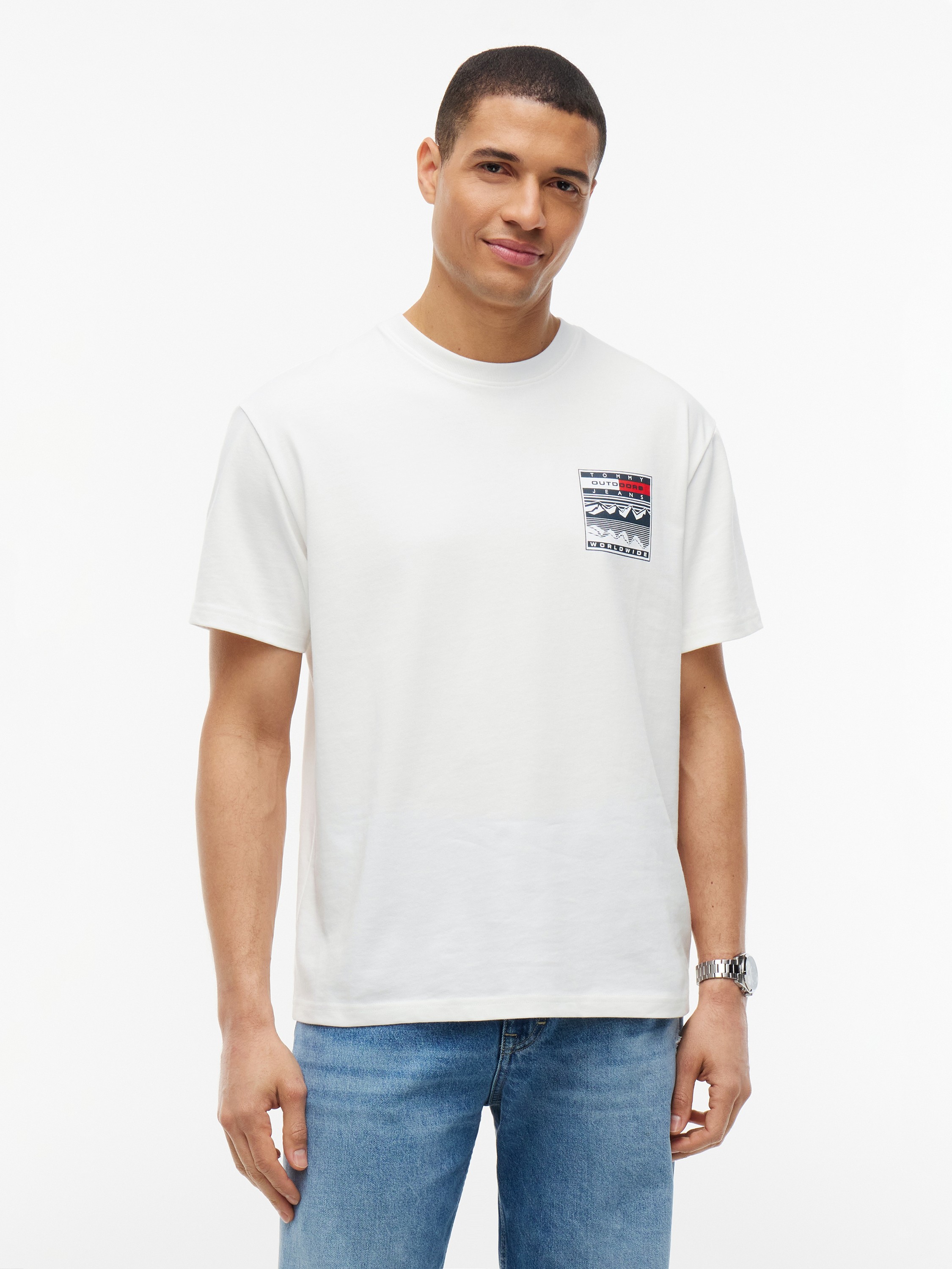 Logo Relaxed Jersey Tshirt