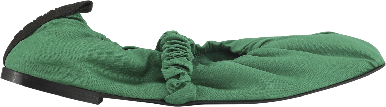 Scrunchie Satin Ballerinaer