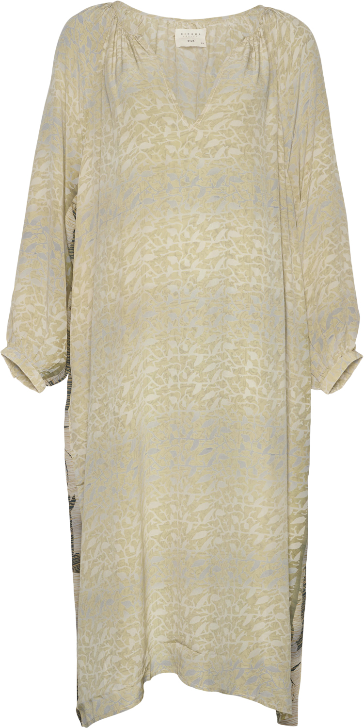 Adina Silk Caftan Dress