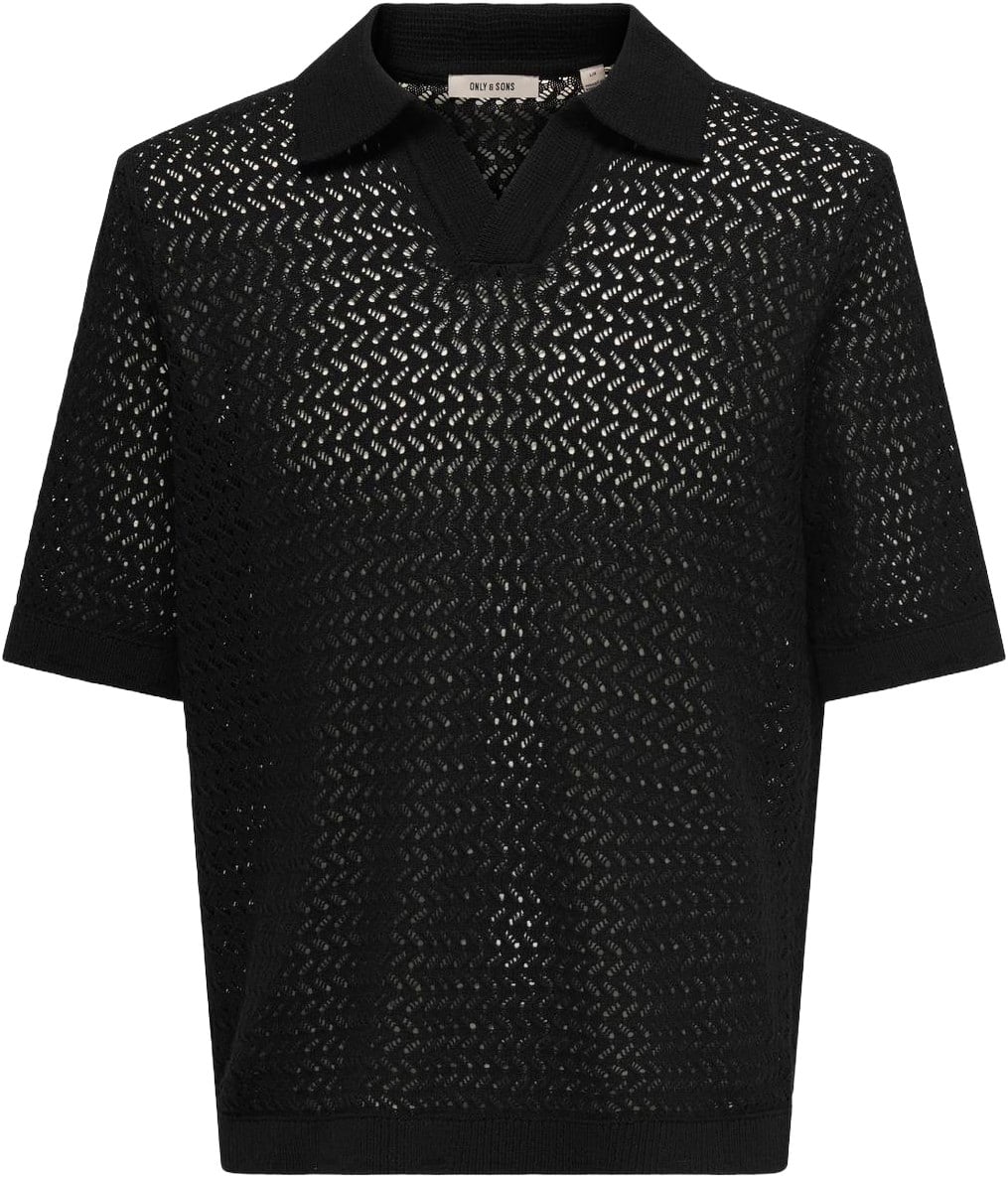 Onsnyle Life REG 5 SS Split Polo KN