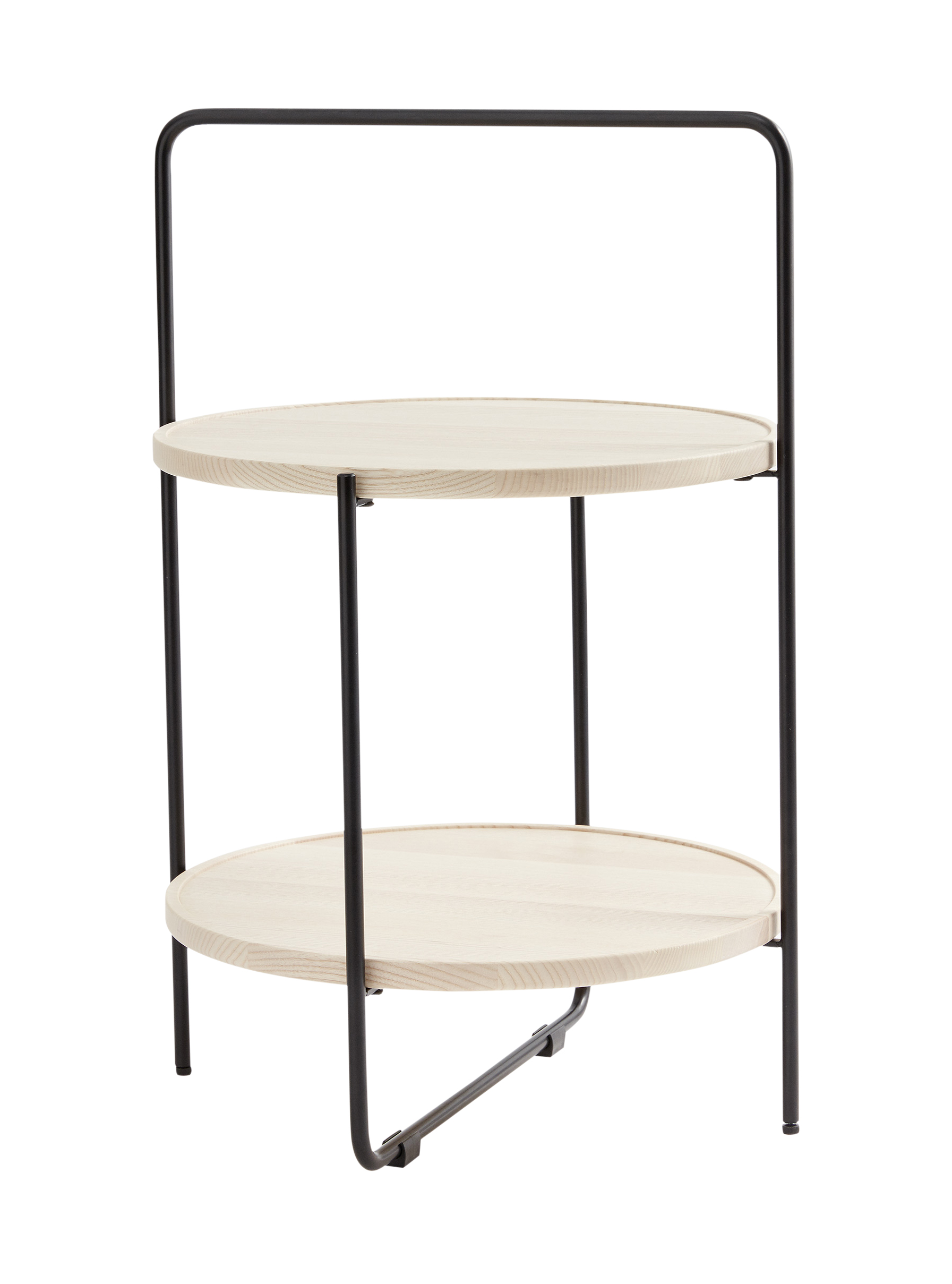 Tray Table Ø46 cm – Black Frame