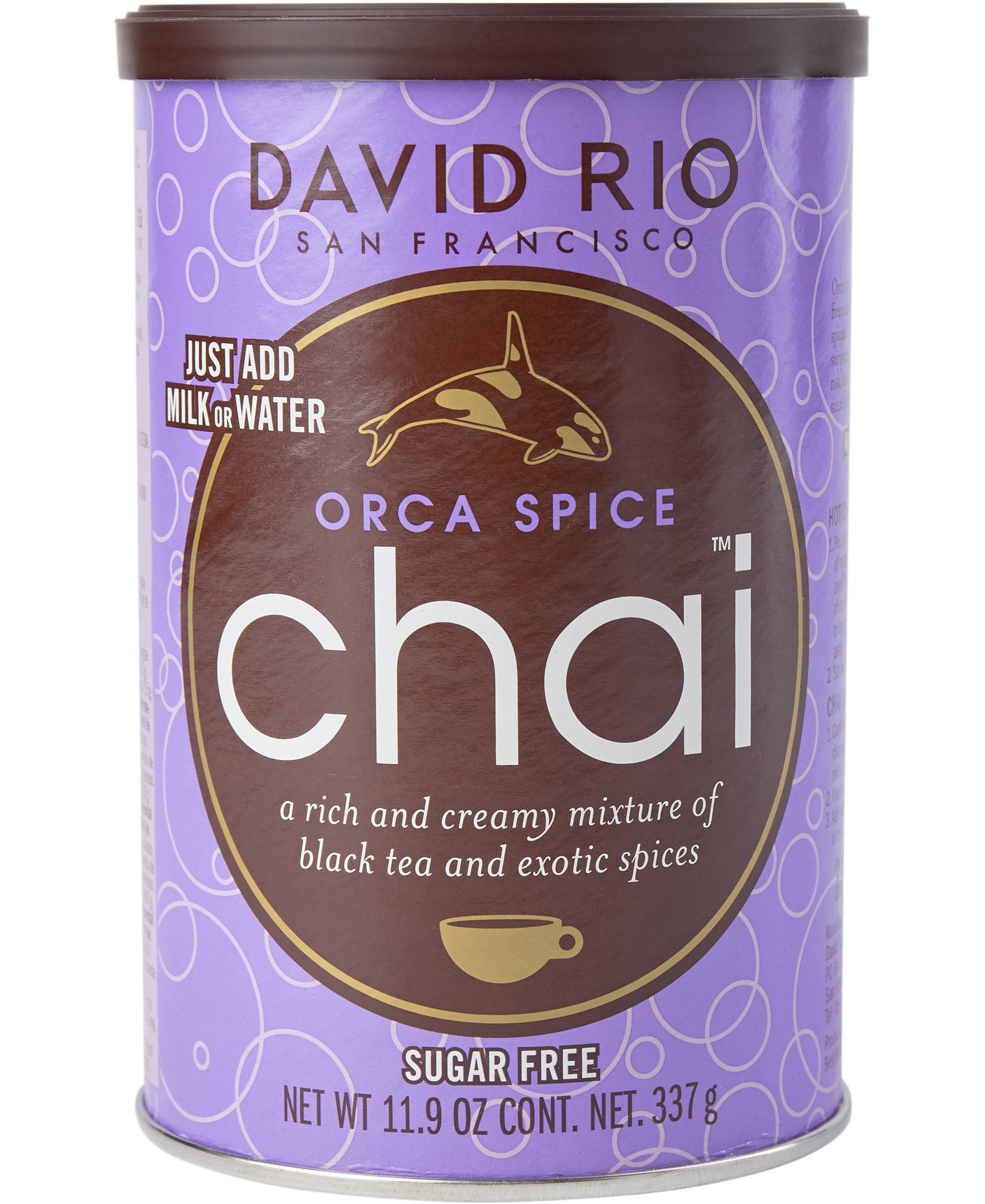 David Rio te Orca Spice Chai