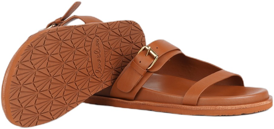 Marina Adjustable 2 Strap Leather Sandal