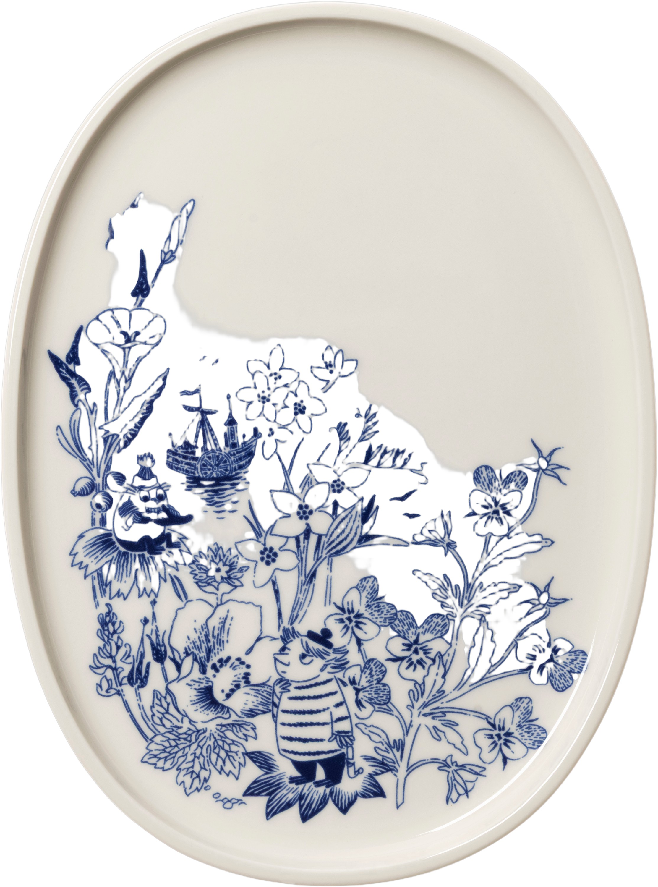 Moomin Arabia Serveringsfad 17cm Haru Tootikki