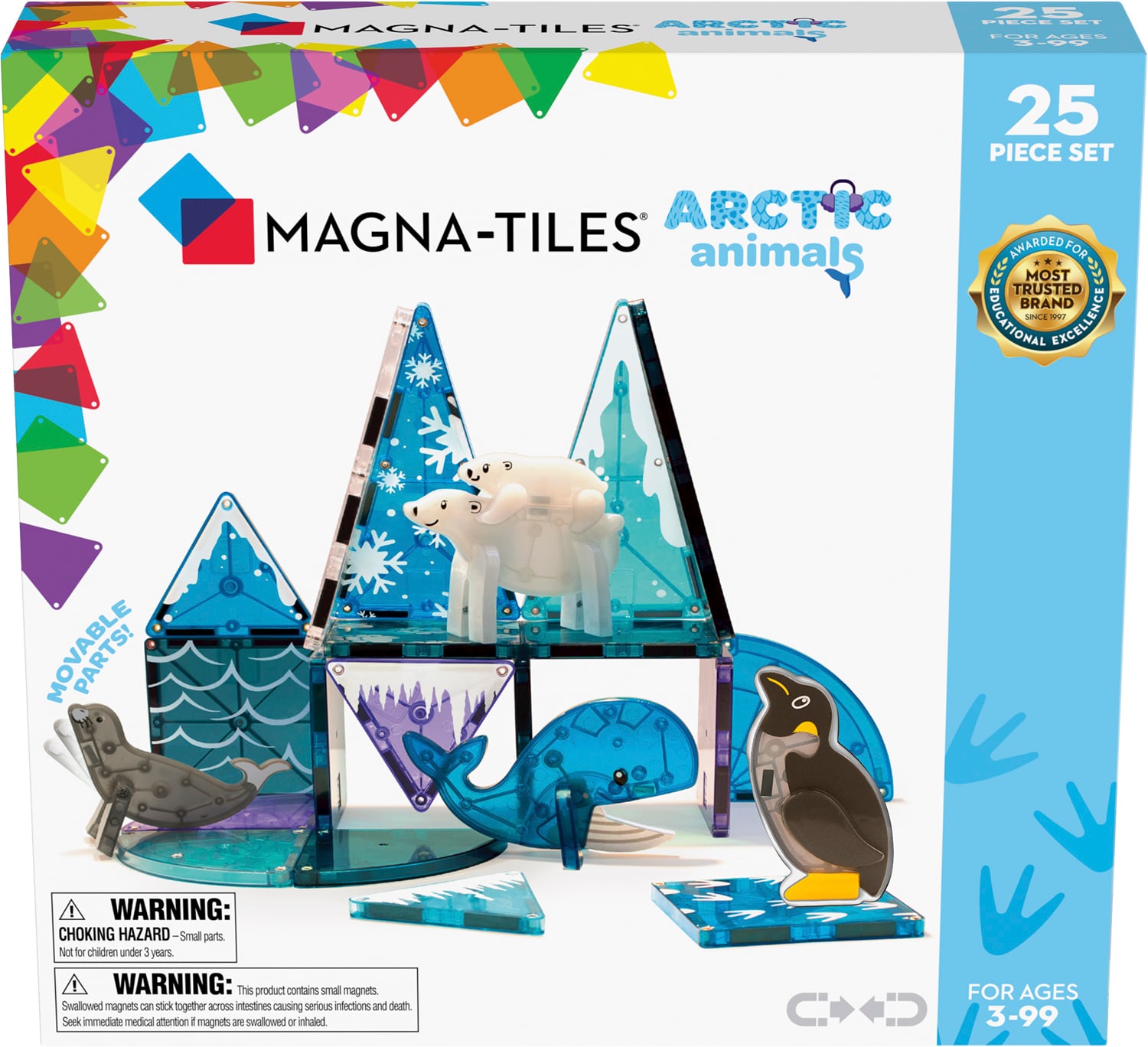 Magnatiles Artic, 25 pcs