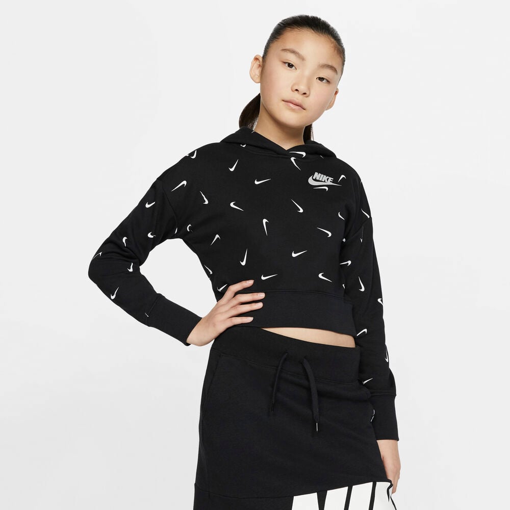 Sportswear Cropped French Terry HÃ¦ttetrÃ¸je