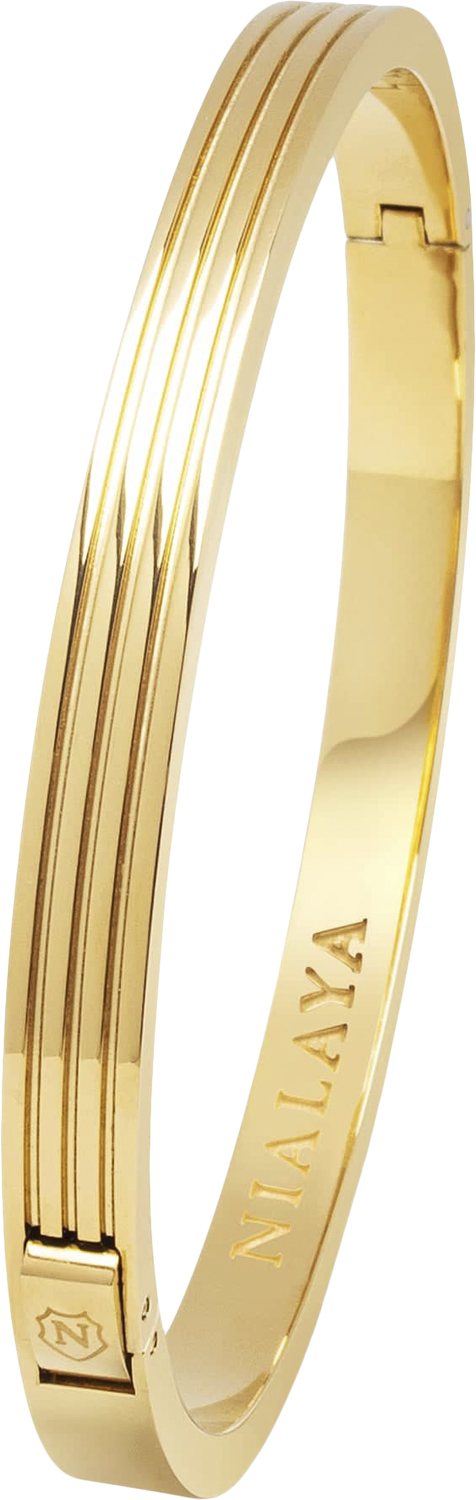 Men's Gold Gentleman Bangle